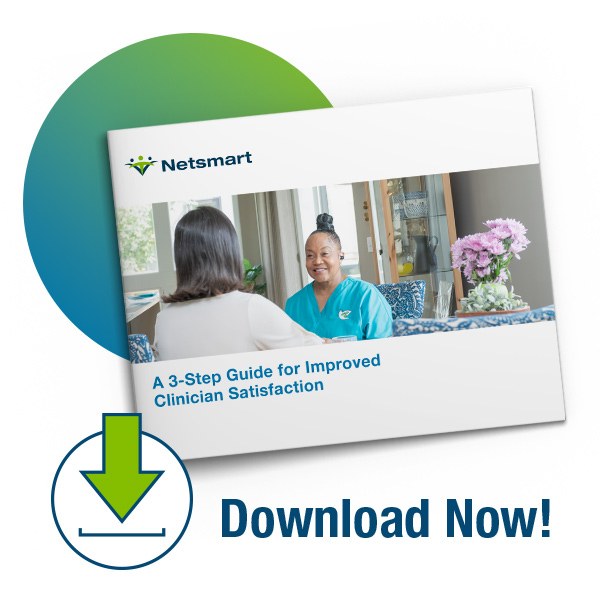 Home Health Software | Image of a white paper on post-acute care technology - Netsmart myUnity® home health EHR software for clinical documentation, scheduling, and billing
