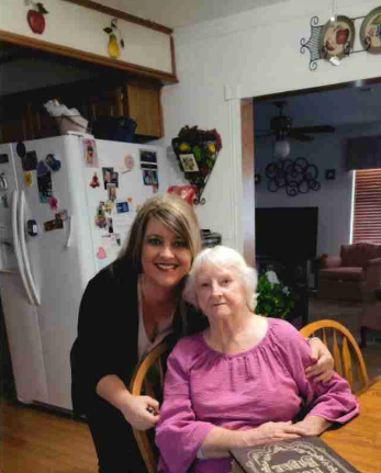 Ashley and her Grandma