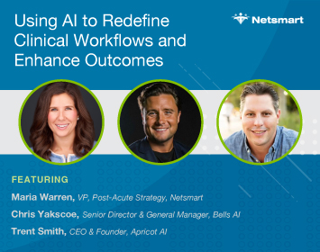 using ai to redefine clinical workflows and enhance outcomes