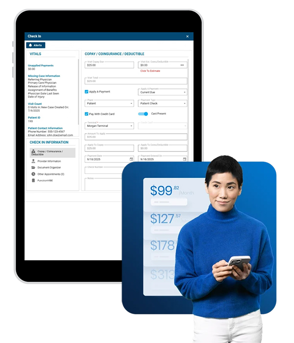 TheraOffice Payment Solutions (Rectangle Health) Screenshot