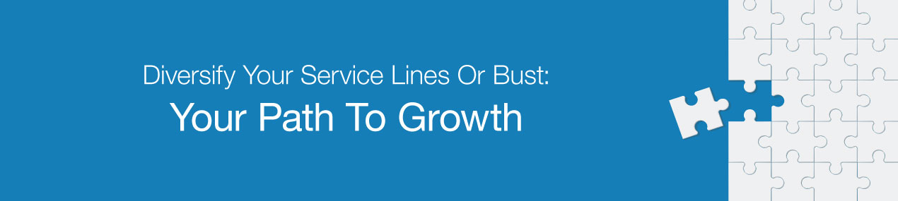 Diversity Your Service Lines or Bust: Your Path to Growth
